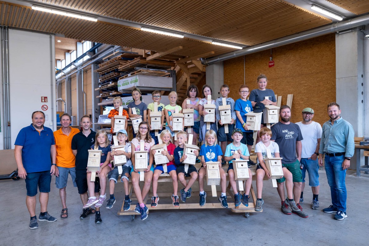 Fleißige HandwerkerInnen zu Besuch